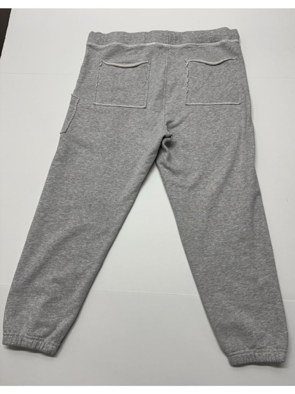 Frank & Eileen Eamon Jogger Sweatpants L Gray Tapered Crop Ankle High Rise - Picture 4 of 12
